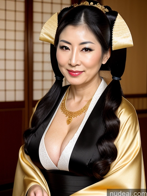 related ai porn images free for Woman Busty Small Tits Pubic Hair Fairer Skin Nun Cleavage Gold Jewelry Pigtails 70s Japanese Geisha Kimono