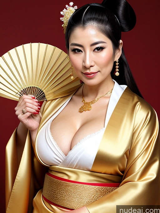 related ai porn images free for Woman Busty Small Tits Pubic Hair Fairer Skin Nun Cleavage Gold Jewelry Pigtails 70s Japanese Geisha Kimono