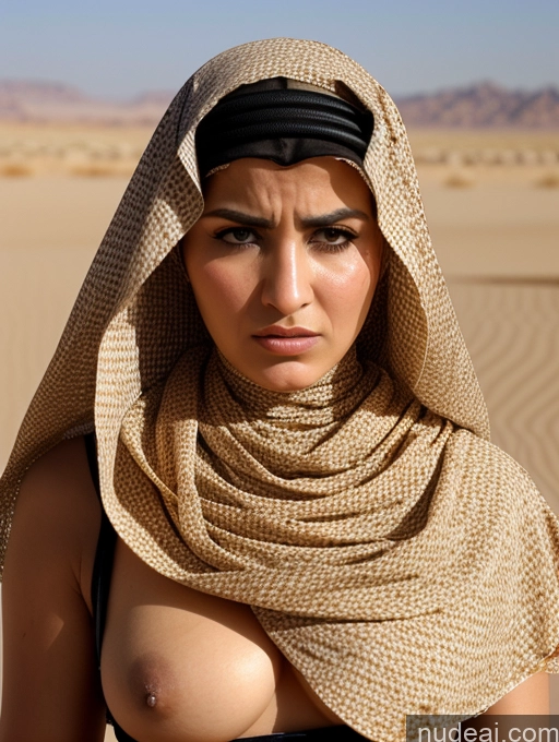 related ai porn images free for One Busty Short Skinny Angry Blonde Long Hair Arabic Desert Dress Traditional Niqab