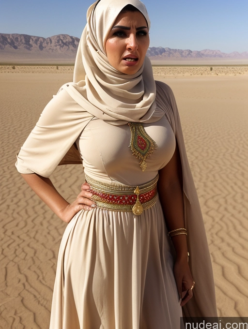 related ai porn images free for Woman Busty Skinny Short Angry Blonde Long Hair Arabic Dress High Heels Traditional Desert Niqab