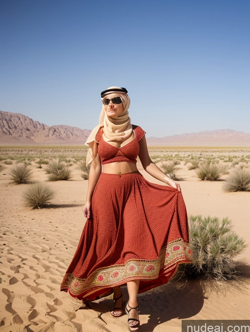 related ai porn images free for Woman Busty Skinny Short Angry Blonde Long Hair Arabic Dress High Heels Traditional Desert Niqab
