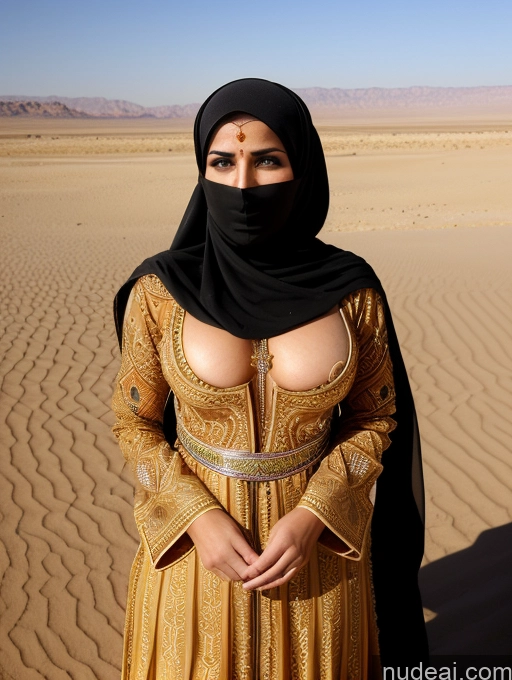 related ai porn images free for Woman Busty Skinny Short Angry Blonde Long Hair Arabic Dress High Heels Traditional Desert Niqab