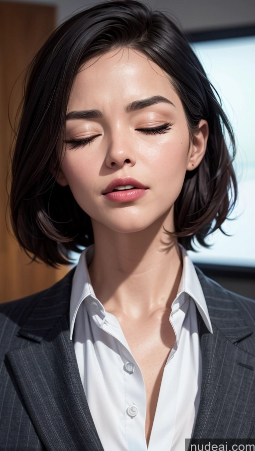 related ai porn images free for Close-up View Sad Orgasm Sleeping Office Suit