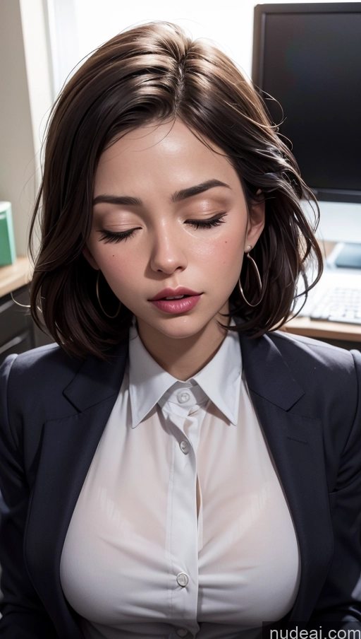 related ai porn images free for Close-up View Sad Orgasm Sleeping Office Suit Small Tits
