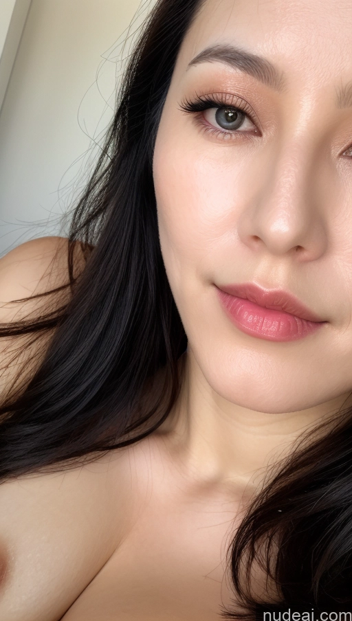 related ai porn images free for Woman One Perfect Boobs Beautiful Lipstick Fairer Skin Black Hair Korean Close-up View 40s