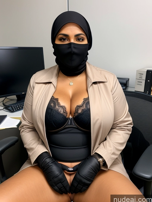 related ai porn images free for Milf Two Perfect Boobs Beautiful Thick Perfect Body Dark Skin Arabic Office Bra Jacket Niqab Professor Stylish Detailed Sexy Face Busty Spreading Legs Pubic Hair Nude Dark Lighting
