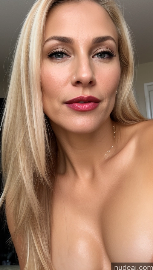 related ai porn images free for Woman One Beautiful Lipstick 40s Bangs Blonde White Cumshot Small Tits Close-up View