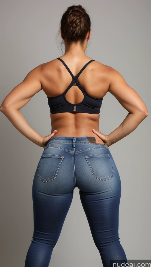 related ai porn images free for Athlete Perfect Boobs Big Hips Big Ass Jeans Front View