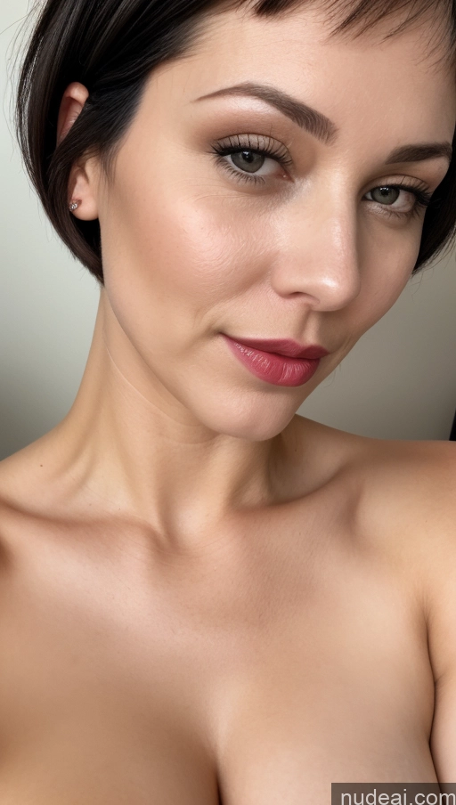 related ai porn images free for Woman One Perfect Boobs Beautiful Lipstick Fairer Skin 40s Black Hair Short Hair White Close-up View Thick Cumshot