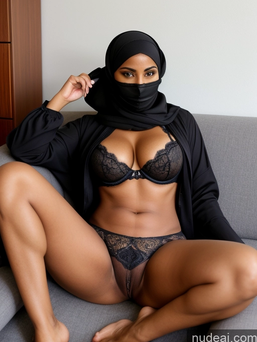 related ai porn images free for Milf Two Perfect Boobs Beautiful Perfect Body Dark Skin Arabic Bra Jacket Niqab Professor Stylish Detailed Busty Spreading Legs Pubic Hair Nude Couch Seductive