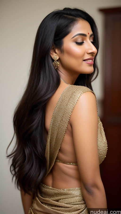 related ai porn images free for Woman One Perfect Boobs 30s Orgasm Black Hair Indian Skin Detail (beta) Sari Blouse Back View