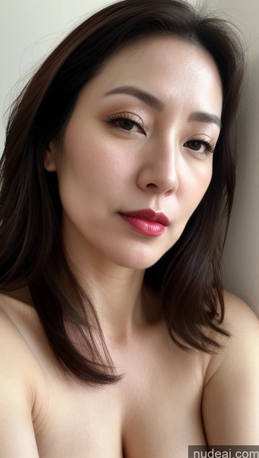 related ai porn images free for Woman One Perfect Boobs Beautiful Lipstick Fairer Skin 40s Korean Close-up View Brunette