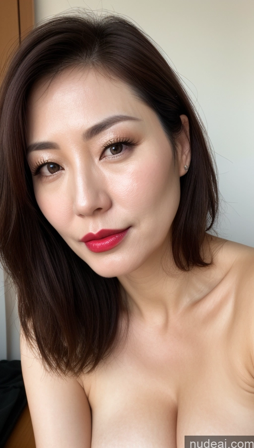 related ai porn images free for Woman One Perfect Boobs Beautiful Lipstick Fairer Skin 40s Korean Close-up View Brunette