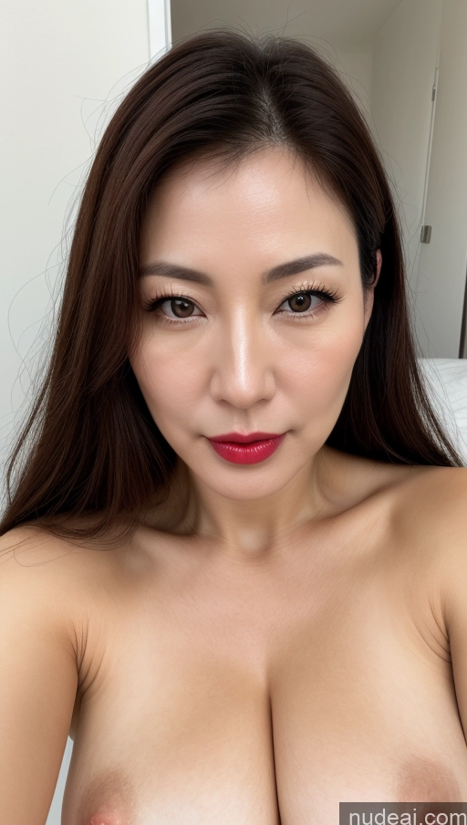 related ai porn images free for Woman One Perfect Boobs Beautiful Lipstick Fairer Skin 40s Korean Close-up View Brunette