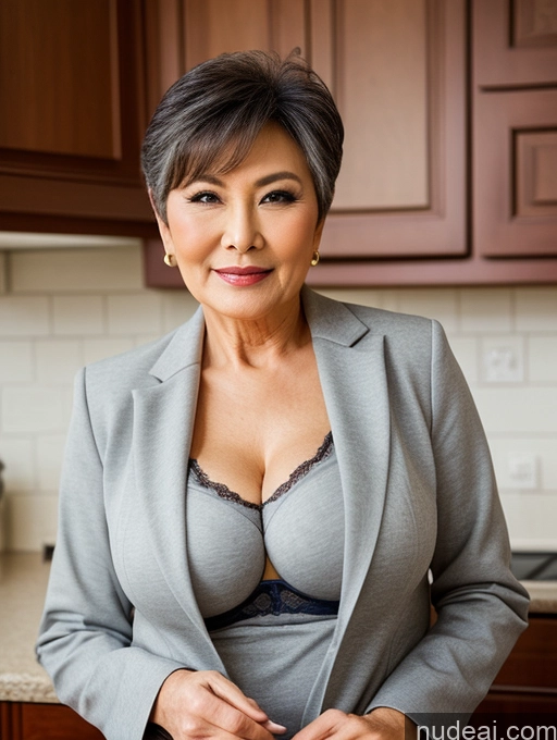 related ai porn images free for Milf Perfect Boobs Beautiful Perfect Body 70s Pixie Chinese Kitchen Bra Casual Jacket Professor Stylish Suit Cleavage Detailed Sexy Face Busty