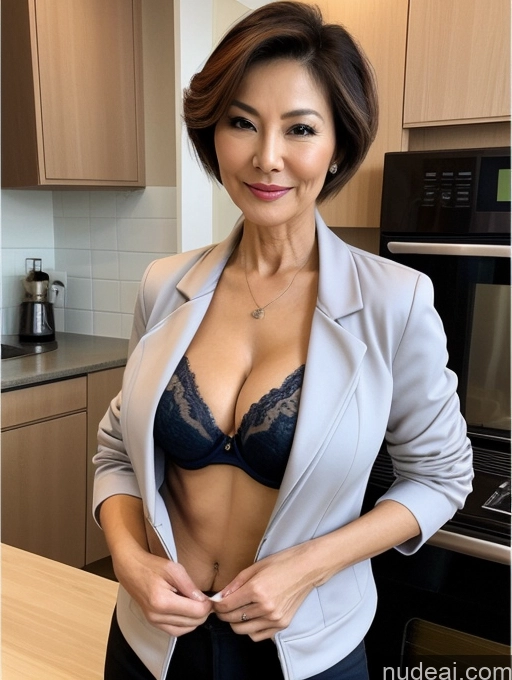related ai porn images free for Milf Perfect Boobs Beautiful Perfect Body 70s Pixie Chinese Kitchen Bra Casual Jacket Professor Stylish Suit Cleavage Detailed Sexy Face Busty
