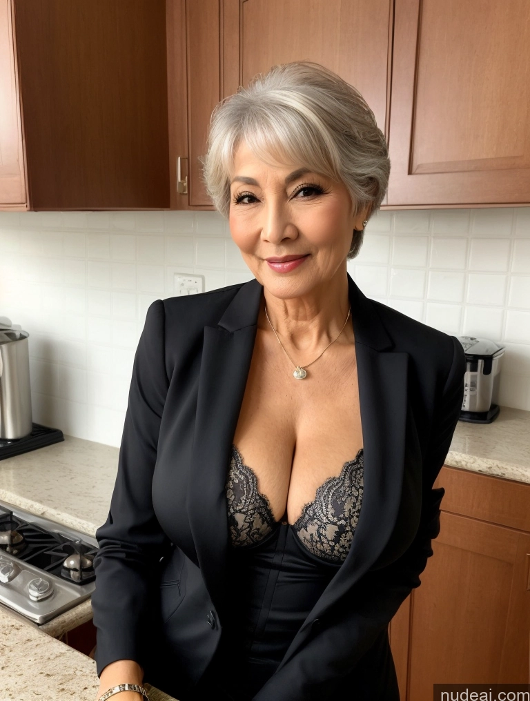 related ai porn images free for Milf Perfect Boobs Beautiful Perfect Body 70s Pixie Chinese Kitchen Bra Casual Jacket Professor Stylish Suit Cleavage Detailed Sexy Face Busty