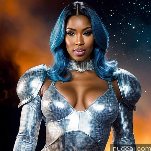 related ai porn images free for Cyborg Abs Perfect Boobs Perfect Body 30s Sexy Face Laughing Blue Hair Straight Black Hell Diamond Jewelry Space Suit Sci-fi Armor Close-up View Transparent Partially Nude