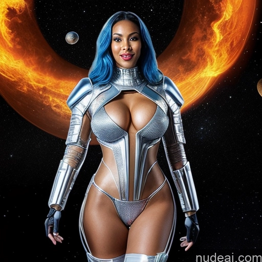 related ai porn images free for Cyborg Abs Perfect Boobs Perfect Body 30s Sexy Face Laughing Blue Hair Straight Black Hell Diamond Jewelry Space Suit Sci-fi Armor Close-up View Transparent Partially Nude Busty
