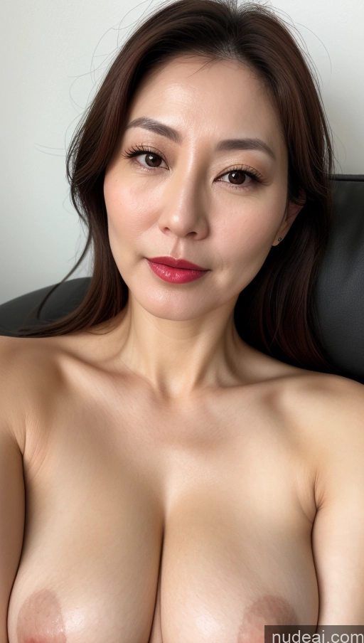 related ai porn images free for One Perfect Boobs Beautiful Lipstick Fairer Skin Korean Close-up View Brunette 40s Woman