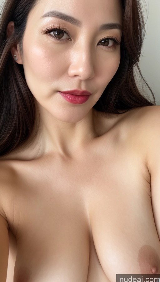 related ai porn images free for One Perfect Boobs Beautiful Lipstick Fairer Skin Korean Close-up View Brunette 40s Woman