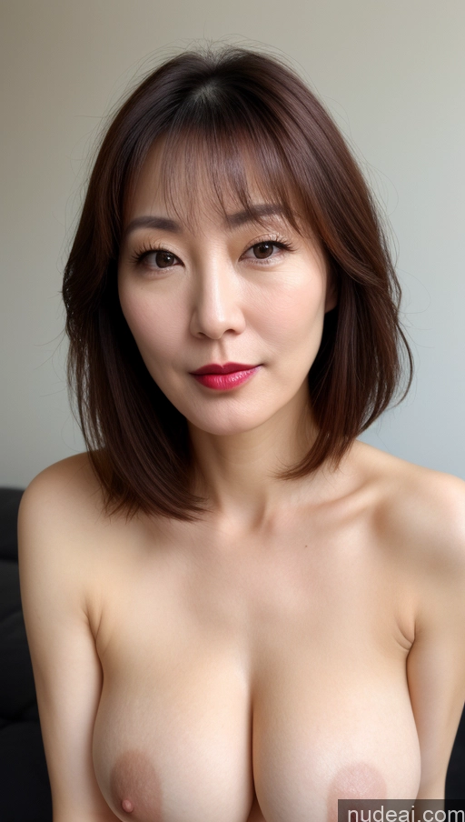 related ai porn images free for One Perfect Boobs Beautiful Lipstick Fairer Skin Korean Close-up View Brunette 40s Woman