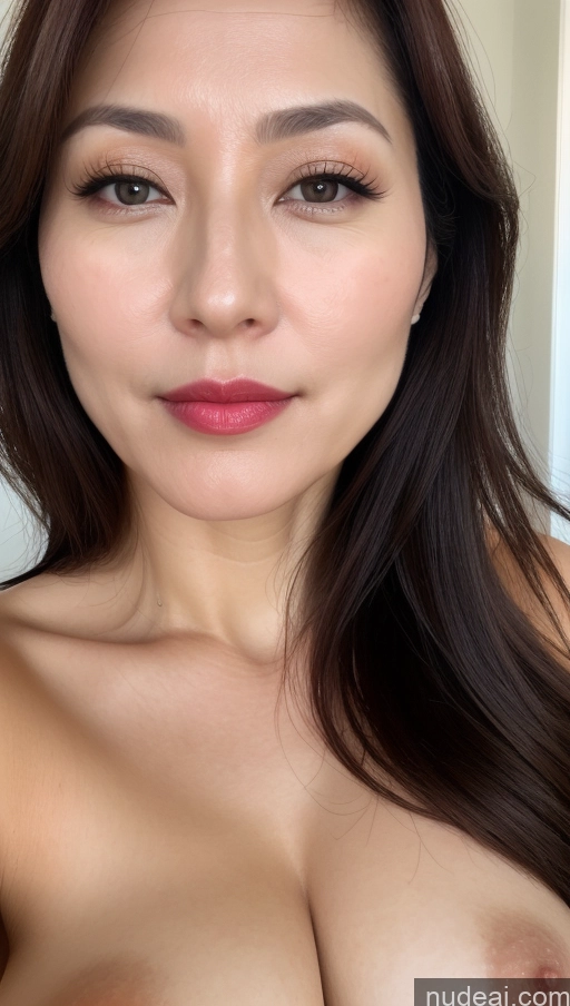 related ai porn images free for One Perfect Boobs Beautiful Lipstick Fairer Skin Korean Close-up View Brunette 40s Woman