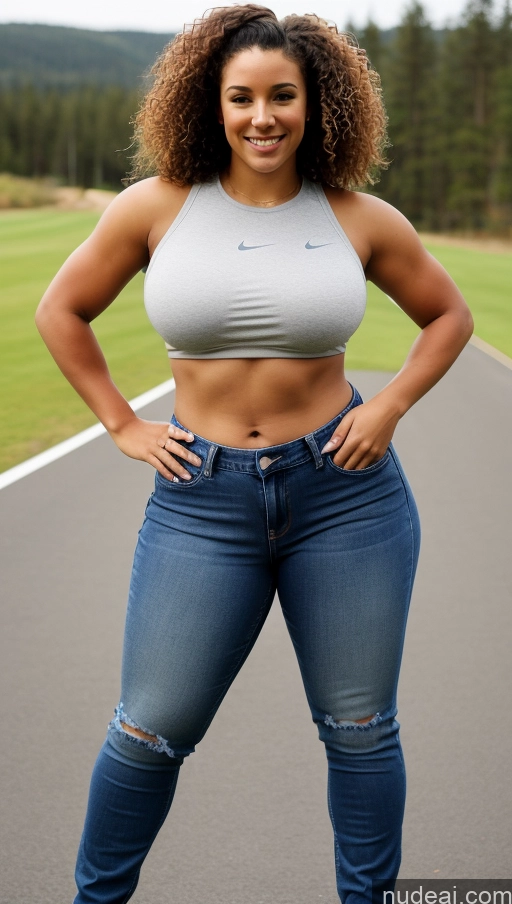 related ai porn images free for Athlete Big Hips Big Ass Jeans Curly Hair