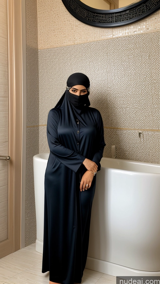 related ai porn images free for Milf One 30s Arabic Niqab Pajamas Detailed Skin Detail (beta) Bathroom Front View