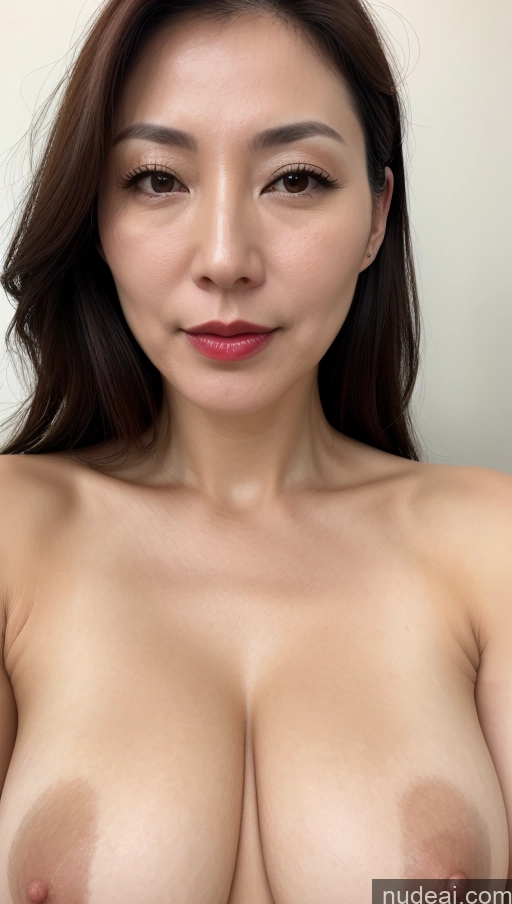 related ai porn images free for Woman One Perfect Boobs Beautiful Lipstick Fairer Skin 40s Brunette Korean Close-up View