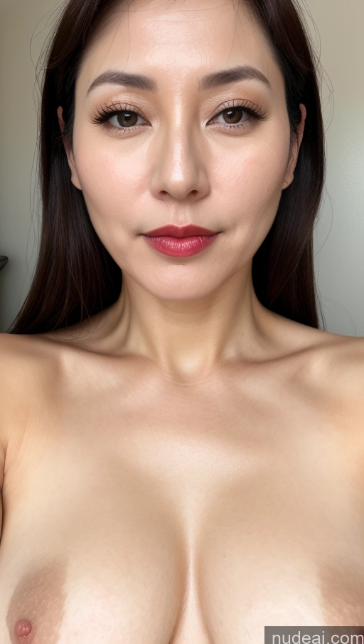 related ai porn images free for Woman One Perfect Boobs Beautiful Lipstick Fairer Skin 40s Brunette Korean Close-up View