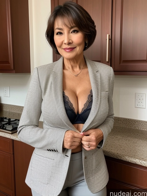 related ai porn images free for Milf Perfect Boobs Beautiful Perfect Body 70s Pixie Chinese Kitchen Bra Casual Jacket Professor Stylish Suit Cleavage Detailed Sexy Face Busty
