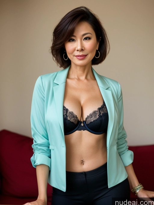 related ai porn images free for Milf Perfect Boobs Beautiful Perfect Body 50s Pixie Party Blouse Bra Jacket Professor Secretary Stylish Suit Cleavage Partially Nude Detailed Busty Two Chinese