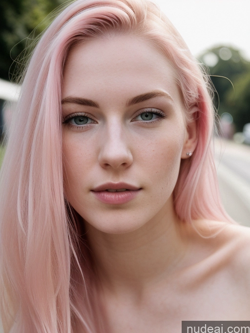 related ai porn images free for Perfect Boobs Long Hair Fairer Skin 18 Pink Hair British Sexy Face Small Tits Close-up View Nude Street