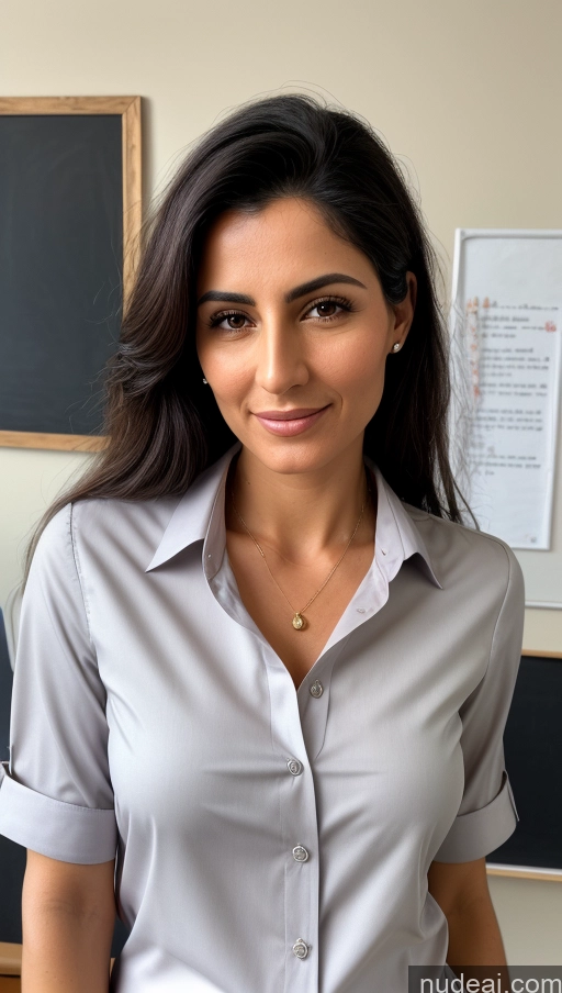related ai porn images free for Woman 30s Turkish Skin Detail (beta) Teacher Shirt Detailed