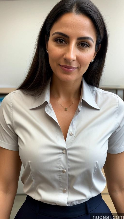 related ai porn images free for Woman 30s Turkish Skin Detail (beta) Teacher Shirt Detailed