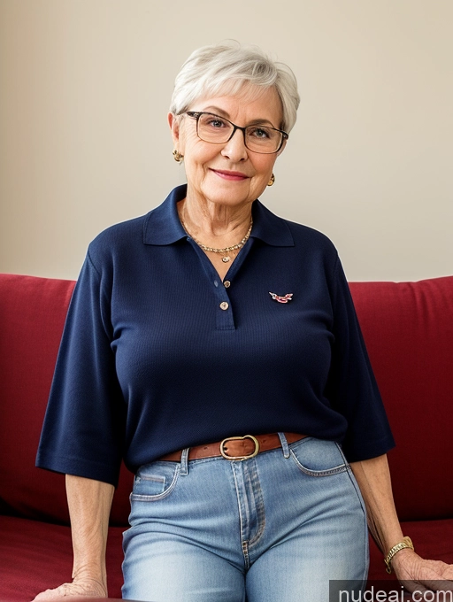 related ai porn images free for Czech Short Busty Glasses Couch Polo Detailed Jeans 80s Pixie