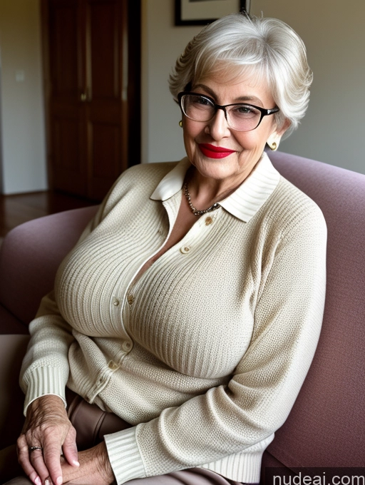 related ai porn images free for Czech Short Busty Glasses Couch Polo Detailed 80s Pixie Sweater Satin Lipstick Huge Boobs Small Tits