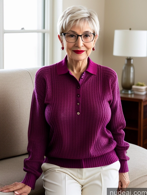related ai porn images free for Czech Short Glasses Couch Polo Detailed 80s Pixie Sweater Lipstick Huge Boobs Transparent