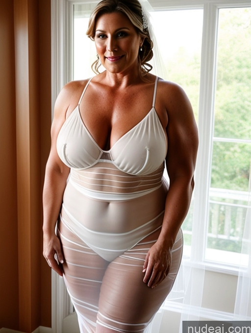 related ai porn images free for Milf Chubby Thick Muscular Wedding Transparent