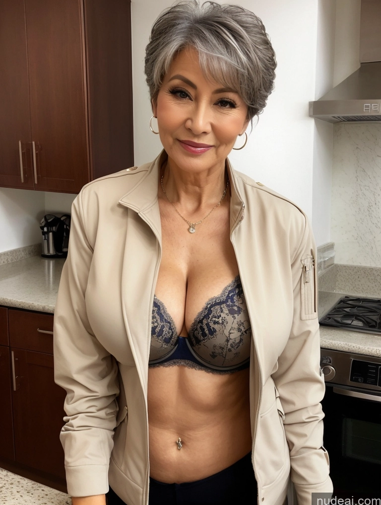 related ai porn images free for Milf Perfect Boobs Beautiful Perfect Body 70s Pixie Chinese Kitchen Bra Casual Jacket Professor Stylish Suit Cleavage Detailed Sexy Face Busty