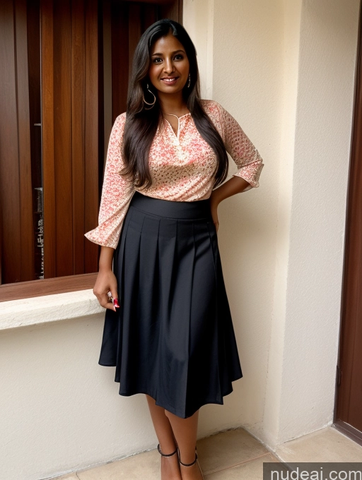 related ai porn images free for Sorority Short Tanned Skin 40s Indian Busty Dark Skin Blouse Long Skirt
