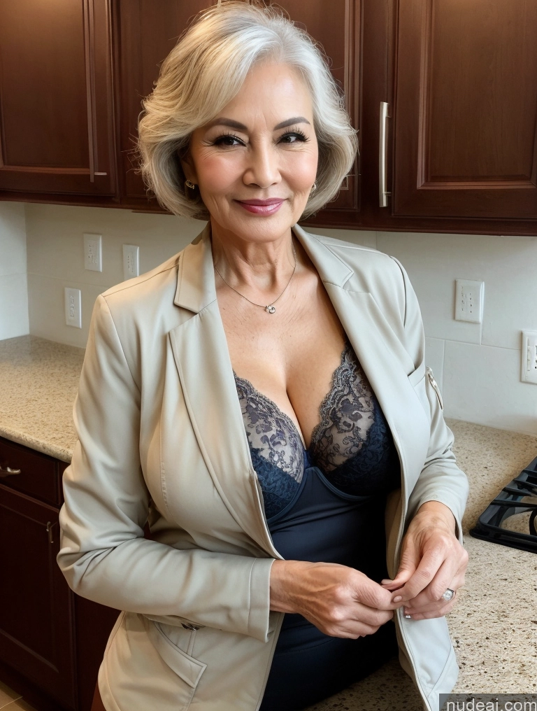 related ai porn images free for Milf Perfect Boobs Beautiful Perfect Body 70s Pixie Chinese Kitchen Bra Casual Jacket Professor Stylish Suit Cleavage Detailed Sexy Face Busty