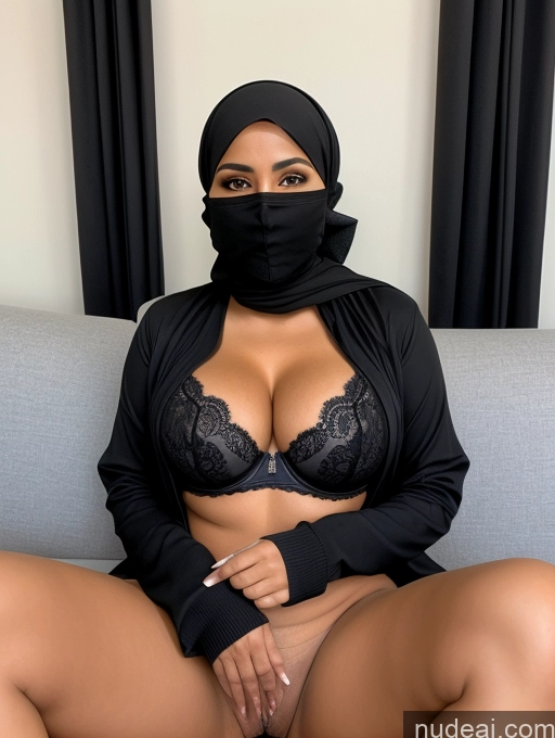 related ai porn images free for Milf Two Perfect Boobs Beautiful Perfect Body Dark Skin Arabic Bra Jacket Niqab Professor Stylish Detailed Busty Spreading Legs Pubic Hair Nude Couch Seductive