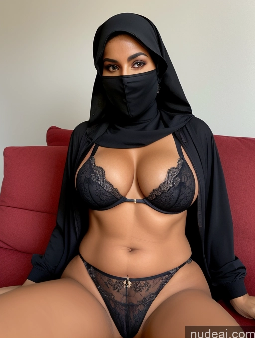 related ai porn images free for Milf Two Perfect Boobs Beautiful Perfect Body Dark Skin Arabic Bra Jacket Niqab Professor Stylish Detailed Busty Spreading Legs Pubic Hair Nude Couch Seductive