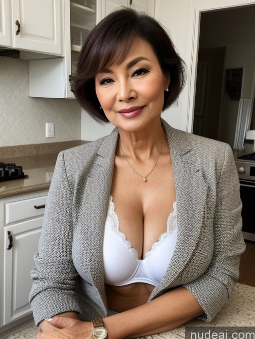 related ai porn images free for Milf Perfect Boobs Beautiful Perfect Body 70s Pixie Chinese Kitchen Bra Casual Jacket Professor Stylish Suit Cleavage Detailed Sexy Face Busty