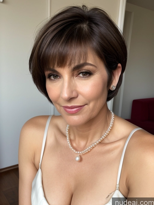 related ai porn images free for Milf Beautiful Sexy Face Seductive White Skin Detail (beta) Small Tits Pubic Hair Short Hair Brunette Pearl Jewelry 50s Suit Cleavage
