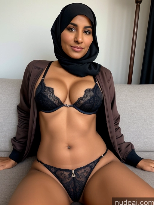 related ai porn images free for Milf Two Perfect Boobs Beautiful Perfect Body Dark Skin Arabic Bra Jacket Niqab Professor Stylish Detailed Busty Spreading Legs Pubic Hair Nude Couch Seductive