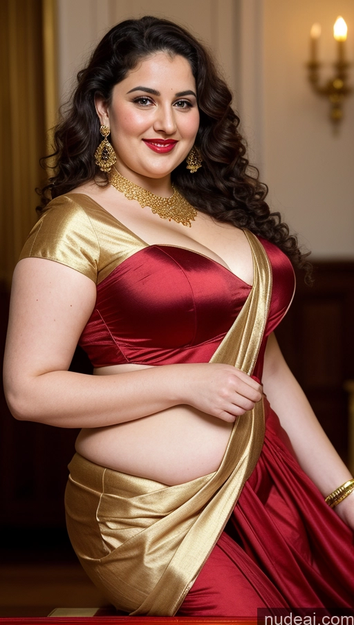 related ai porn images free for Milf Busty Beautiful Lipstick Thick Chubby Fat Big Hips Fairer Skin 20s Happy Seductive Brunette Curly Hair Russian Party Front View Plank Sari Blouse Dirndl Victorian Cleavage Gold Jewelry