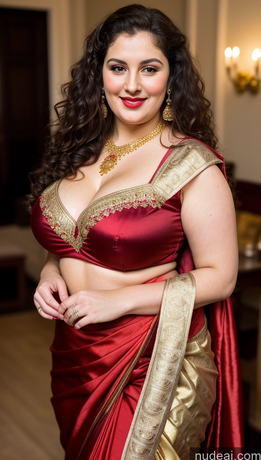 related ai porn images free for Milf Busty Beautiful Lipstick Thick Chubby Fat Big Hips Fairer Skin 20s Happy Seductive Brunette Curly Hair Russian Party Front View Plank Sari Blouse Dirndl Victorian Cleavage Gold Jewelry
